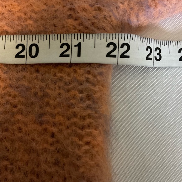 Molly Bracken Vibrant Orange Cowl Neck Sweater - Picture 9 of 11
